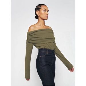 Reformation Azura Knit Top